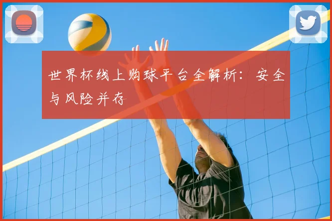 世界杯线上购球平台全解析:安全与风险并存