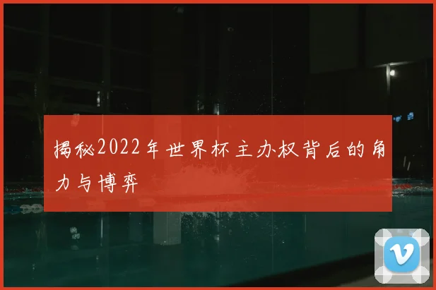 揭秘2022年世界杯主办权背后的角力与博弈